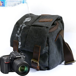 TÚI ĐỰNG MÁY ẢNH CAMERA CANVAS MINI CAMMINIBAG102 CHỐNG NƯỚC CHỐNG SỐC