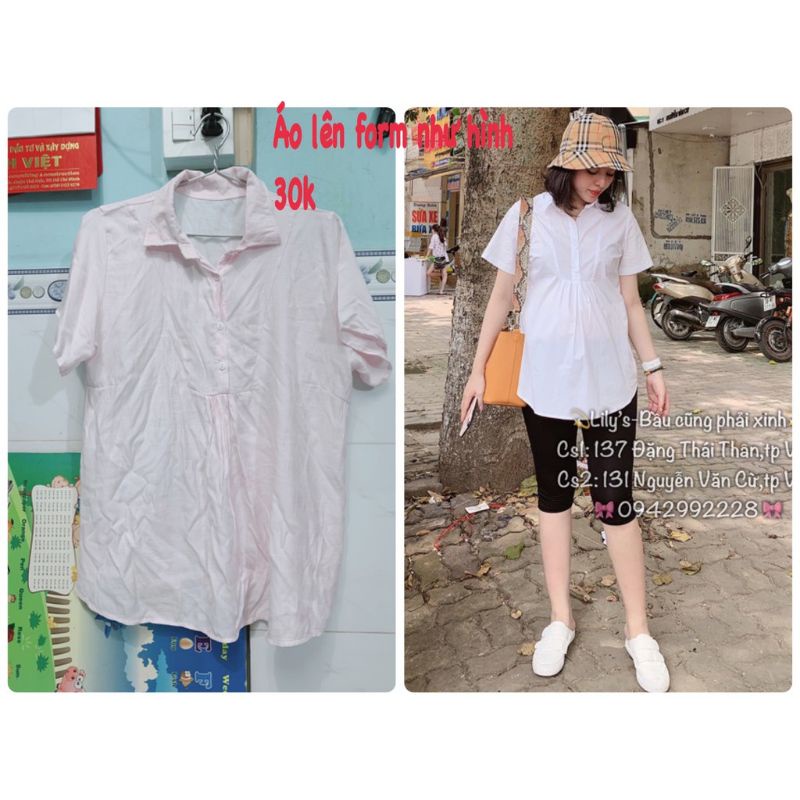 Pass đồ bầu síze dưới 55kg.