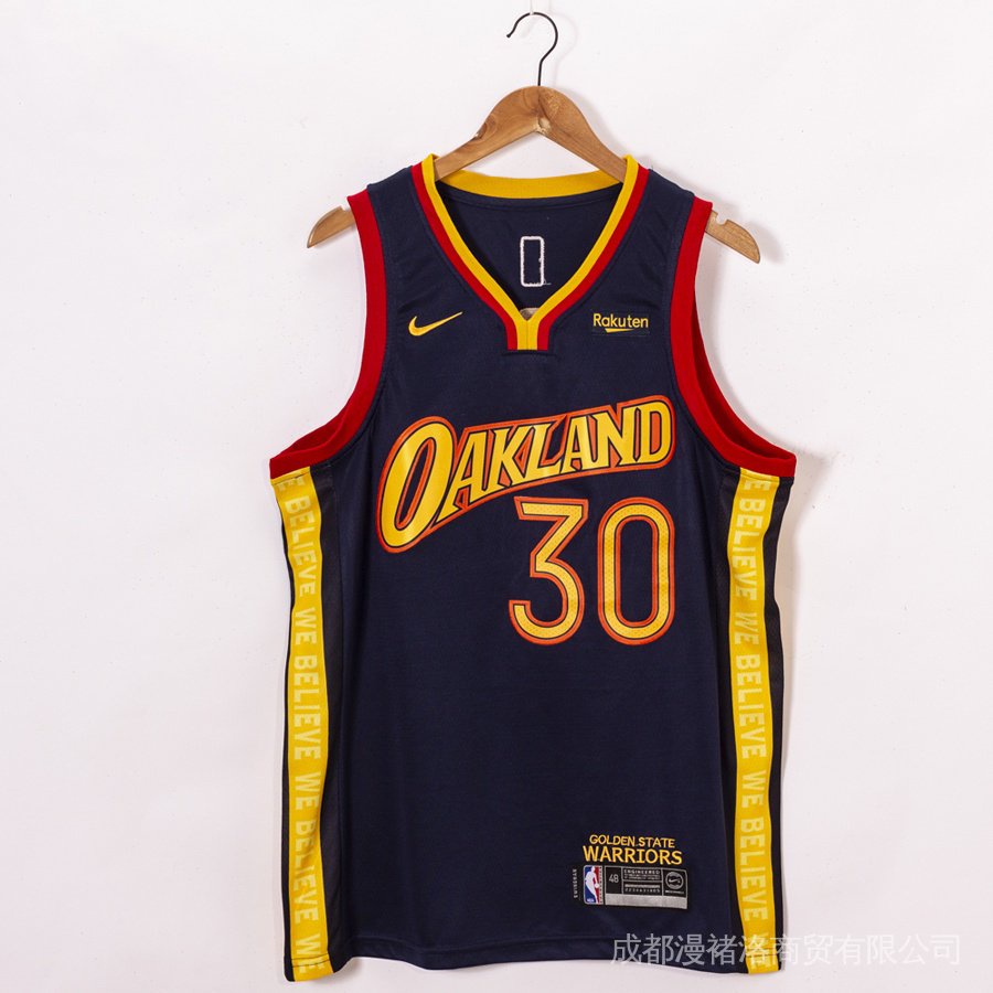 Áo jersey bóng rổ NBA phiên bản thành phố FEBy Golden State Warrior số 30 Stephen Curry
