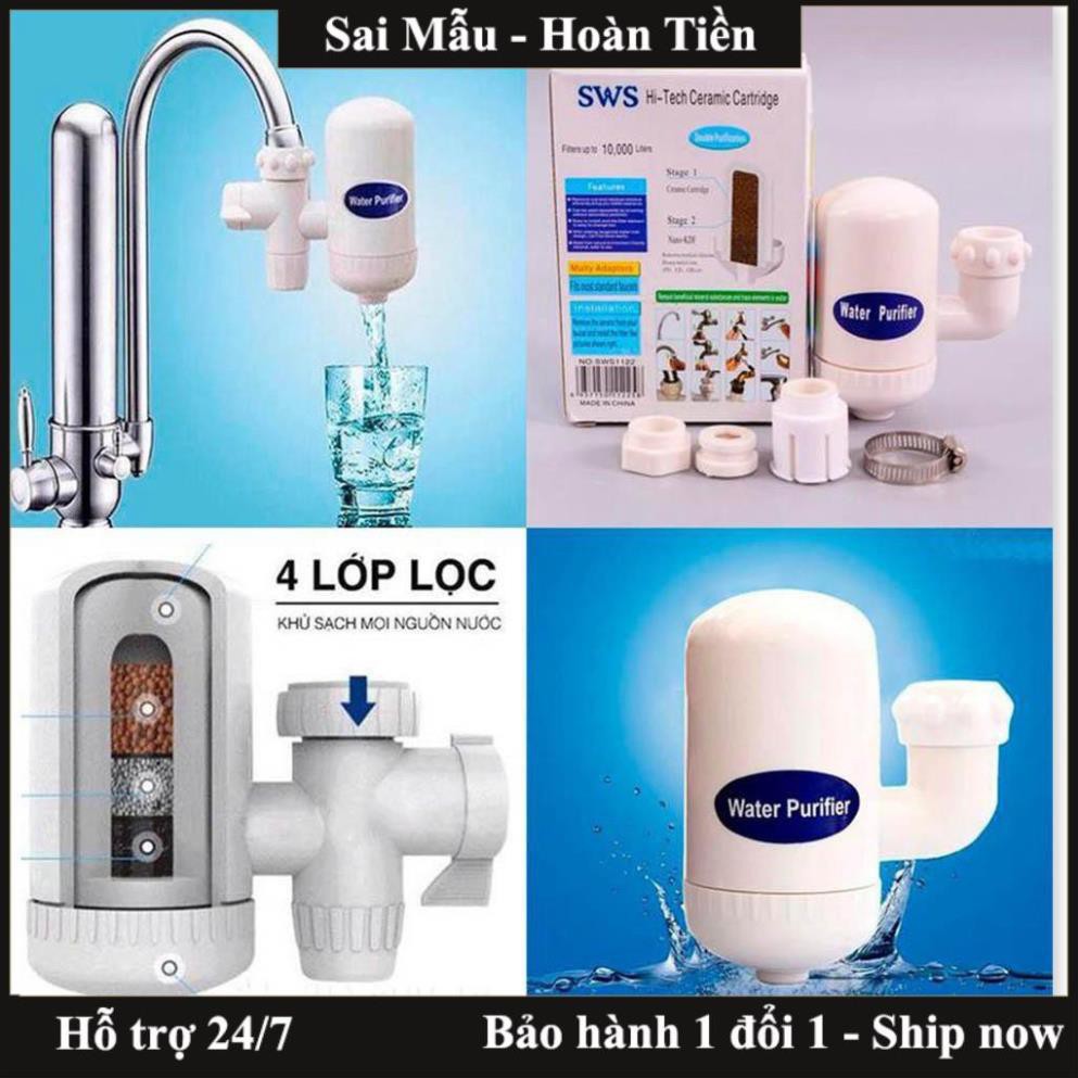 ✔️[Shop uy tín ]Vòi lọc nước trực tiếp - Đầu lọc nước tại vòi - bảo hành uy tín