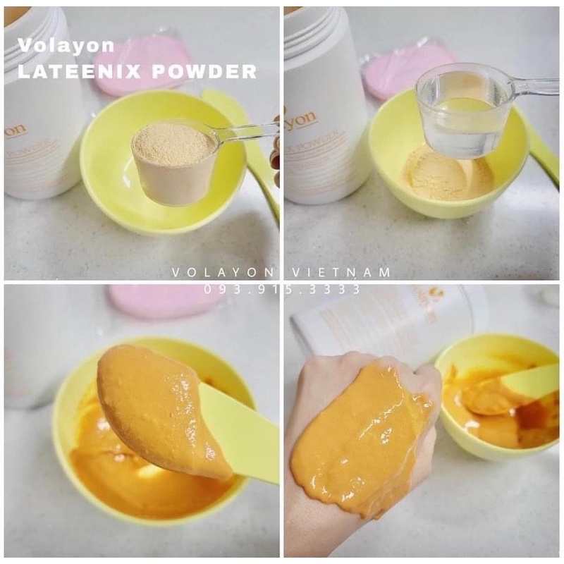 Mặt Nạ Tảo Xoắn Volayon Chính Hãng Đủ 3 Màu fullsize 500gr