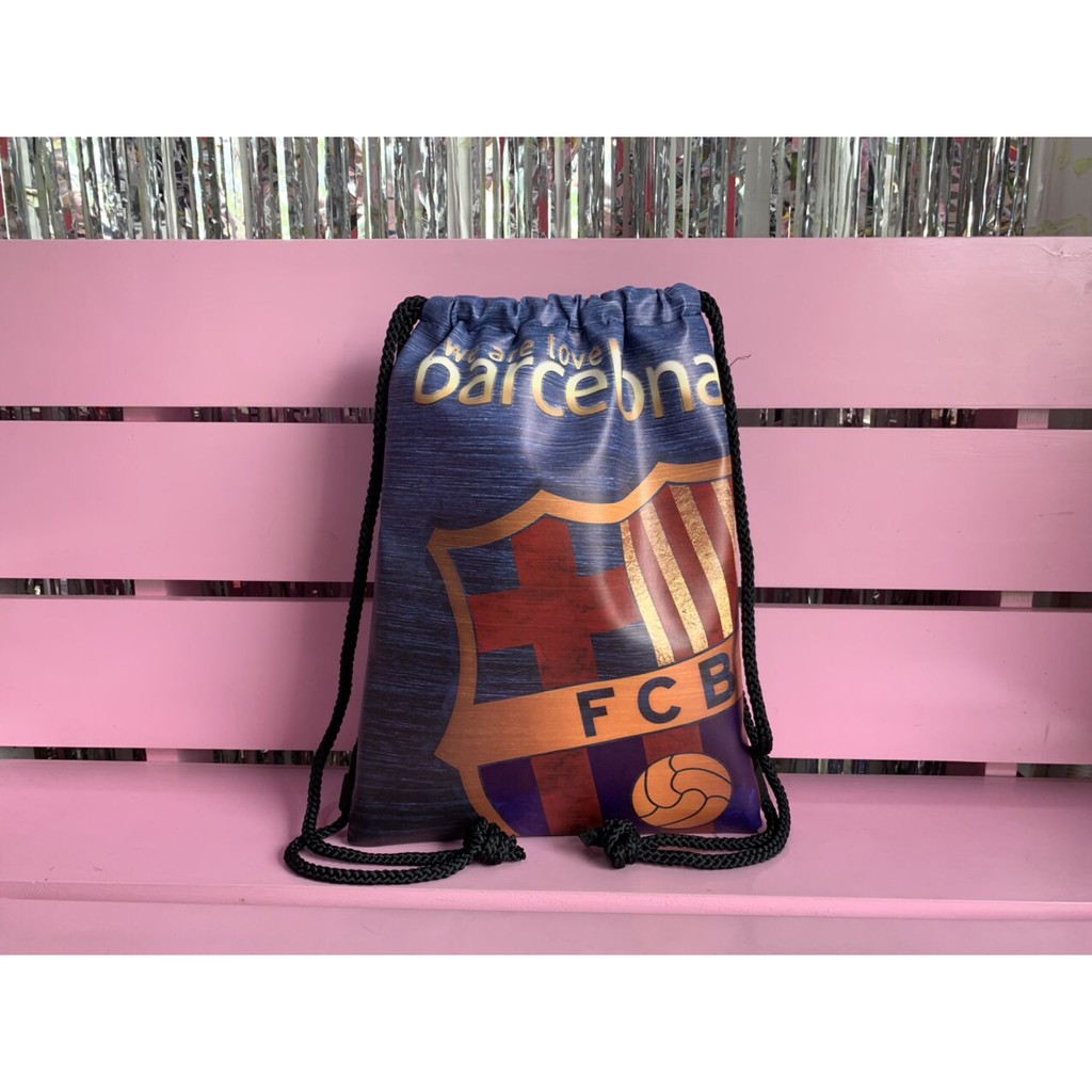 BALO DÂY RÚT UNISEX IN HÌNH BARCA , TÚI RÚT THỜI TRANG , TÚI ĐI BƠI , TÚI TẬP GYM