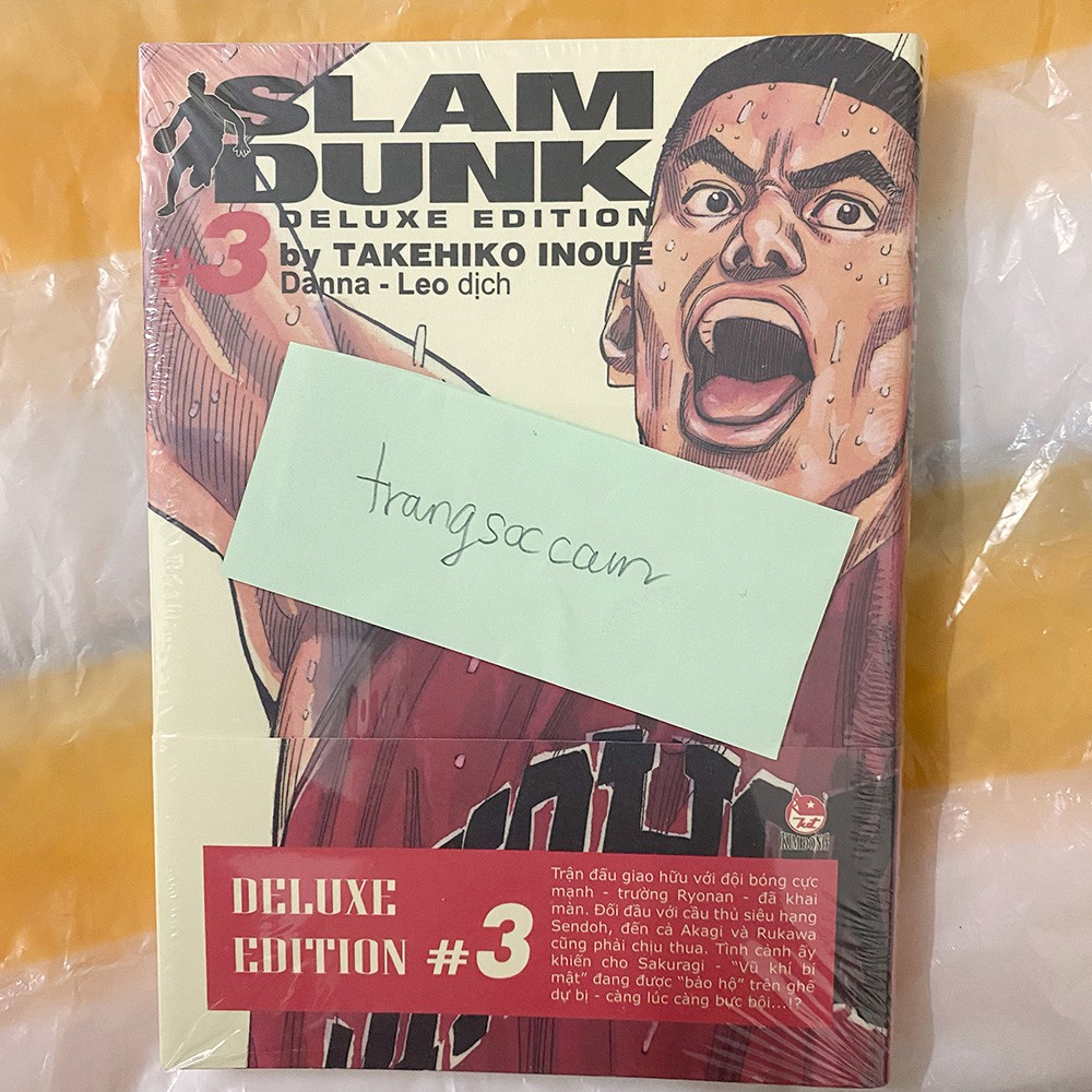 Slam Dunk tập 3 - Bản 1 bìa nguyên seal