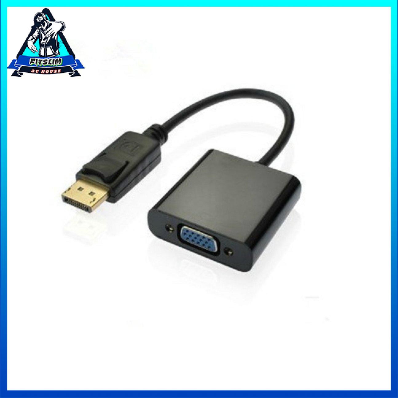 Bộ chuyển đổi Displayport DP sang VGA Bộ chuyển đổi cổng chuyển đổi nam sang nữ Bộ chuyển đổi cổng hiển thị