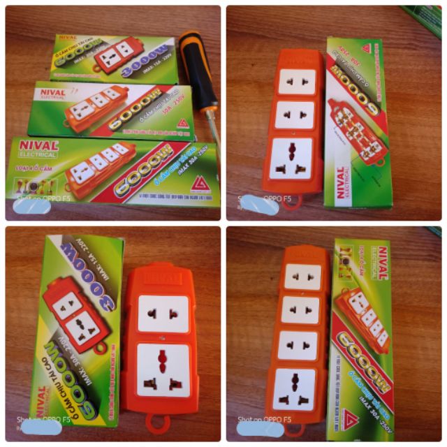 [Nival] Ổ và Phích cắm siêu chịu tải