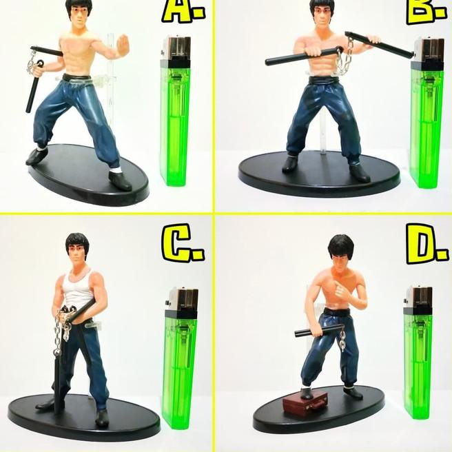 Mô Hình Nhân Vật Lý Tiểu Long Kung Fu Master Bruce Lee 12cm 9 Cái