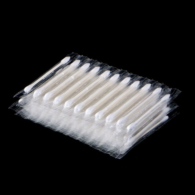Set 10 Tăm Bông Cotton Đầu Tròn Tiện Lợi