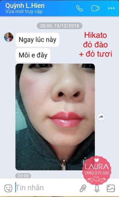 Mực phun xăm Hikato lên màu đẹp
