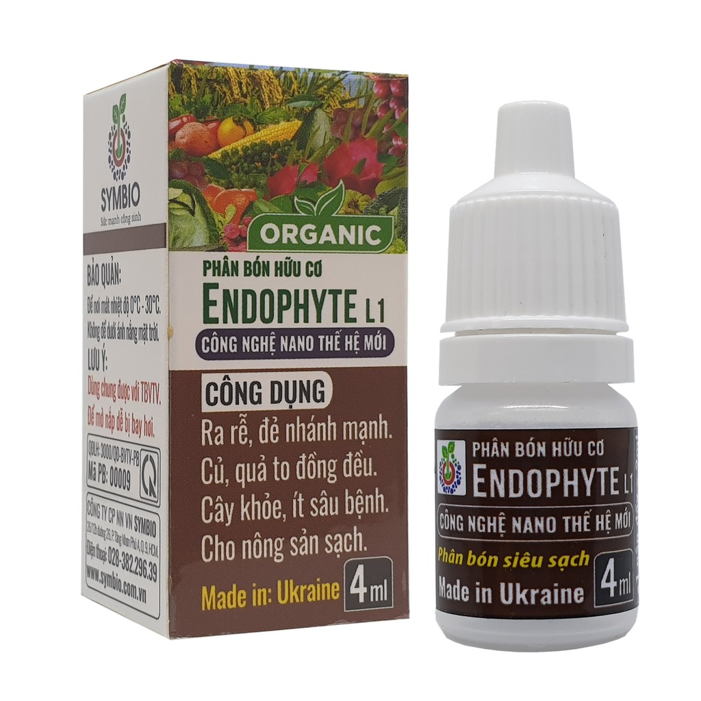 ENDOPHYTE L1 4ml - kích hoạt cây sinh trưởng tự nhiên