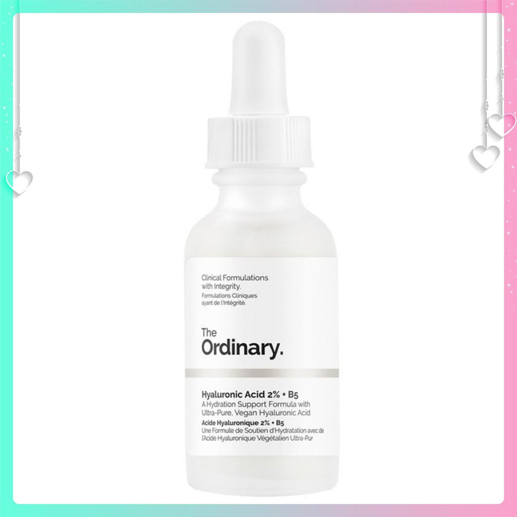 Cấp ẩm hồi phục Hyaluronic Acid 2% + B5 - The Ordinary [BÙNG NỔ DEAL]