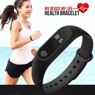 [Hàng Mới 100%]Vòng Đeo Tay Thông Minh Smartband M2 - Theo dõi nhịp tim -  Đối thủ mi band 2 3