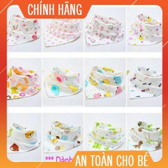 Yếm tam giác xô có khuy bấm hàng Carter Việt Nam dành cho bé 0-24 tháng tuổi (giao mẫu ngẫu nhiên