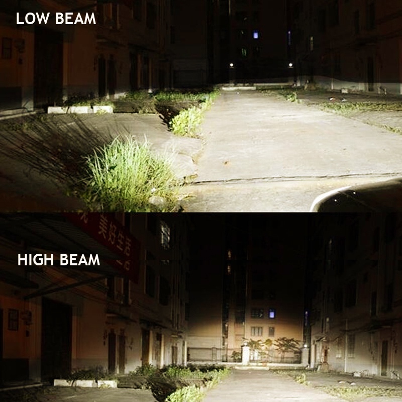 2 Đèn Pha Led Mini 4300k H11 H1 H3 H7 H4 H8 9005 Hb3 9006 Hb4 Hir2 16000lm 12v Cho Xe Hơi