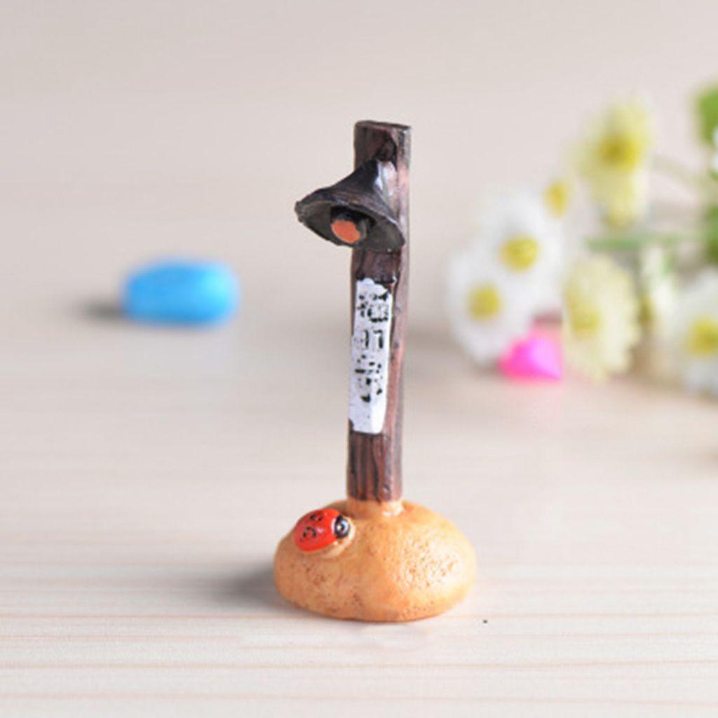 YIYU Mô Hình Đèn Đường Mini Phong Cách Nhật Bản Dùng Trang Trí Tiểu Cảnh