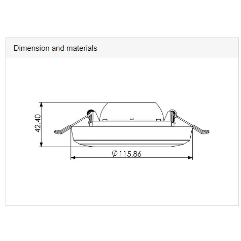 Đèn LED Downlight Nổi Không Viền Rimless 9W Panasonic NNNC7625088, NNNC7621088