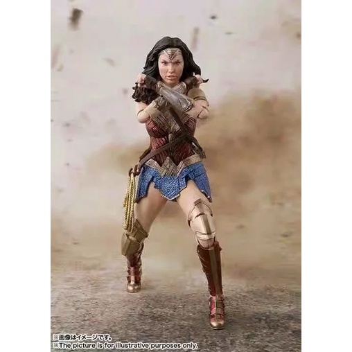 ♛✟▣Dc Mô Hình Nhân Vật wonder woman Kích Thước 15Cm Chất Lượng Cao
