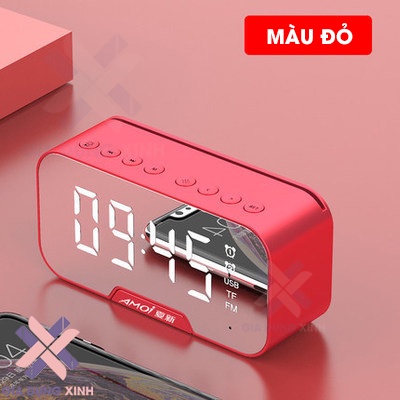 Loa Bluetooth Mini G5 Cao Cấp, Kiêm Đồng Hồ Báo Thức ,Radio FM, Màn Hình Tráng Gương Hiển Thị LED Siêu Sáng