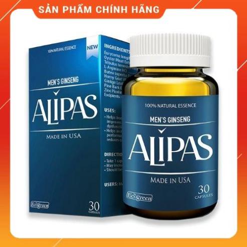 Sâm Alipas Platinum - Tăng Cường Sinh Lý Nam/ Hổ Trợ Sức Khỏe Nam Giới/ Giúp Tăng Hoc_mon Nam