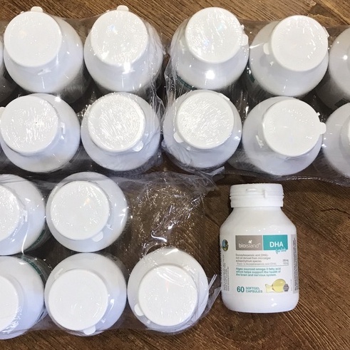 Viên uống bổ sung DHA cho trẻ Bio Island DHA for Kids 60 Viên - giúp bé thông minh vượt trội