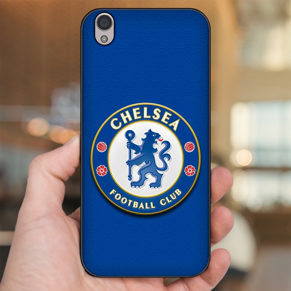 Ốp lưng Oppo A37 Neo 9, F1 Plus viền đen in hình Chelsea FC