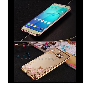 Ốp dẻo hình hoa Samsung Galaxy S6 Edge Plus