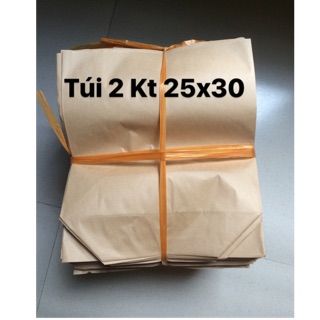 Combo 300 túi giấy xi măng loại 2kg Kt 25x30
