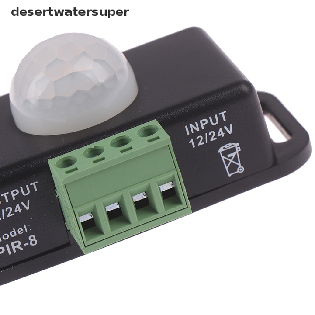 Công Tắc Cảm Biến Chuyển Động Hồng Ngoại Cho Đèn LED Dây DC 12V / 24V