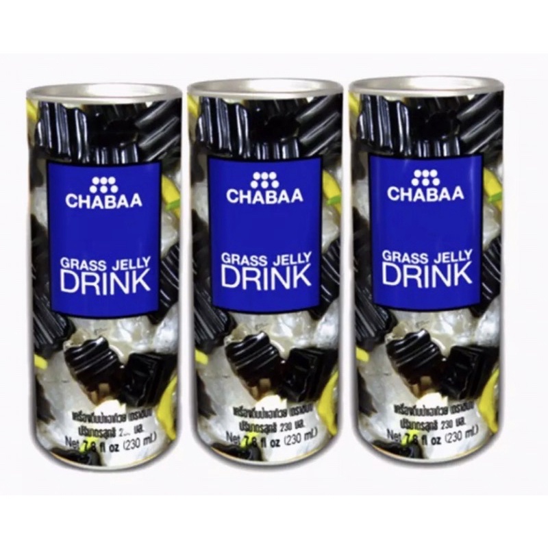 CHABAA nước sương sáo lon THÁI LAN . lốc 24 lon ,230ml