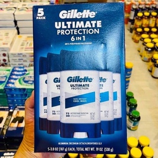 Lăn Khử Mùi Gillette Ultimate Protection Cool Wave 72h 107g