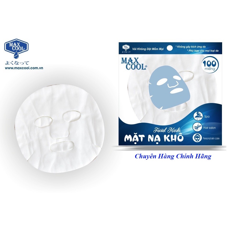 Mặt nạ khô MAX COOL 100 miếng/ gói
