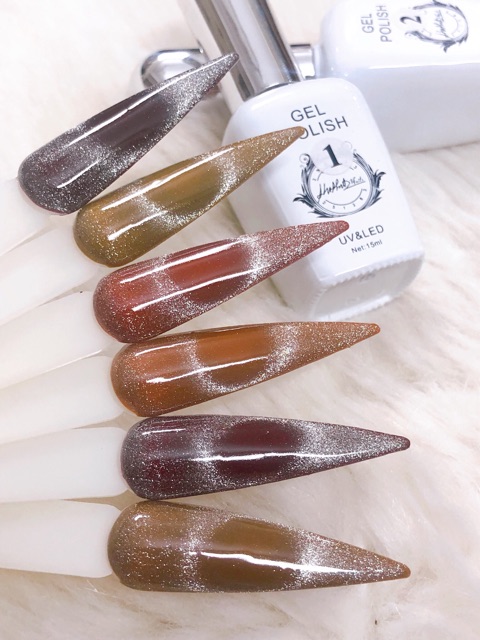 Top mắt mèo kim cương Gelpolish - LanChiNail