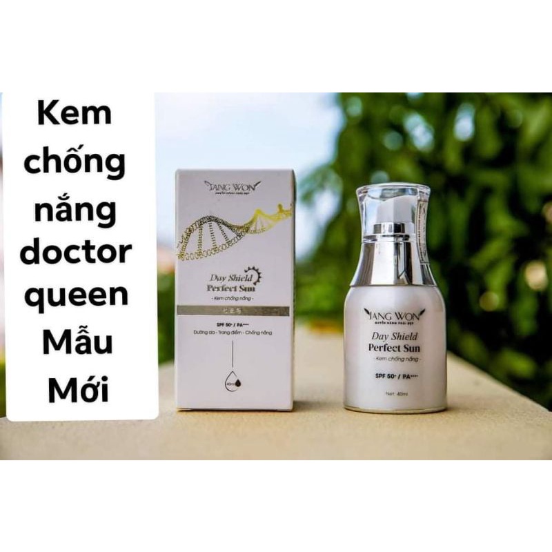 Kem chống nắng doctor queen - kiêm trang điểm ( mẫu mới)