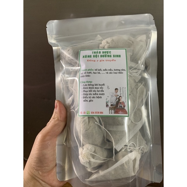 Túi lọc gội đầu thảo dược,xông gội dưỡng sinhgiá79k