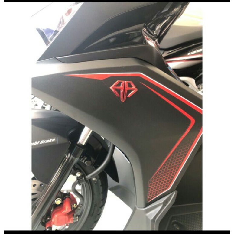 Tem AB biểu tượng AB airblade đỏ trắng 2016-2019chính hãng honda