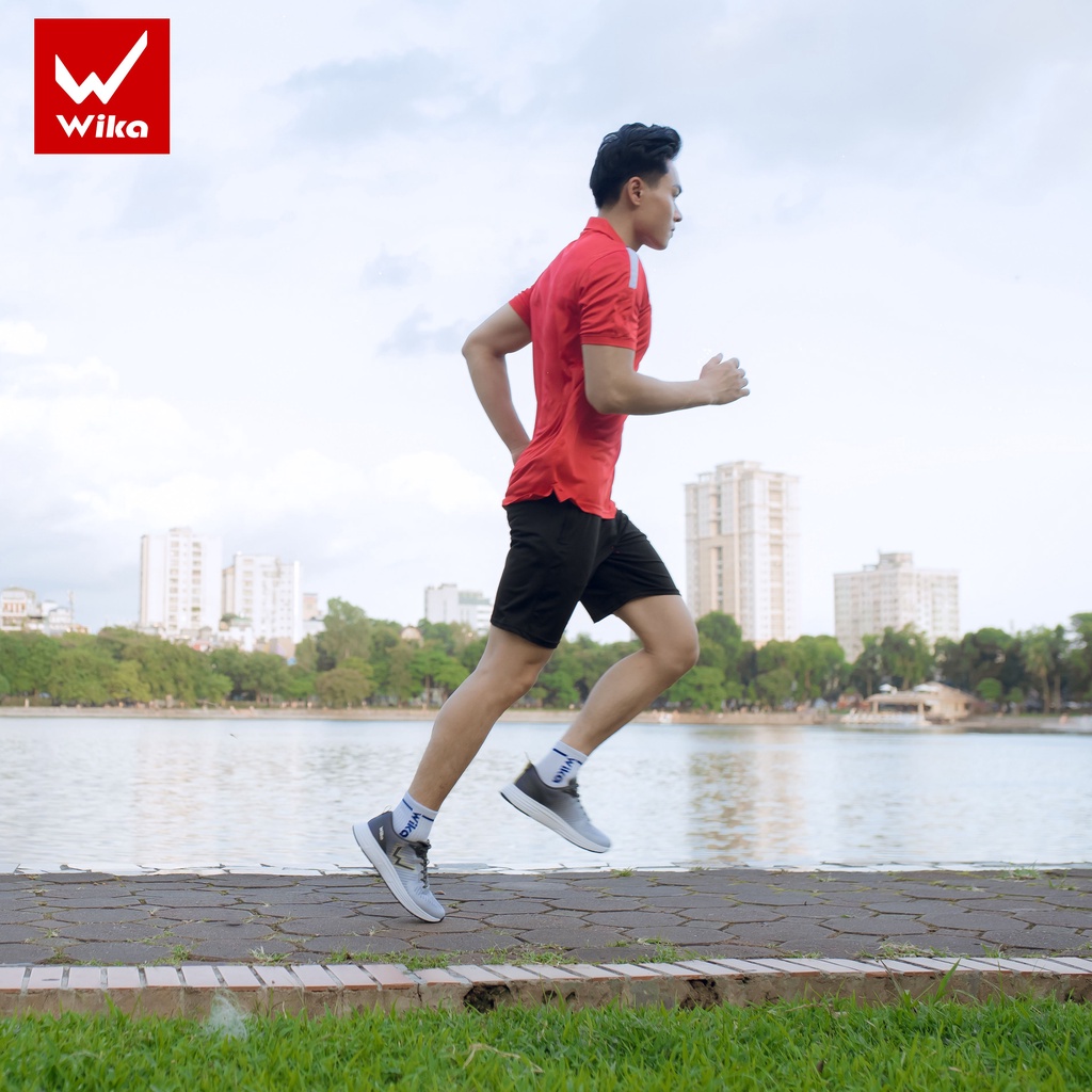 Giày Chạy Bộ Nam Wika Crossx, Giày Thể Thao Tập Gym Đi Bộ Siêu Nhẹ