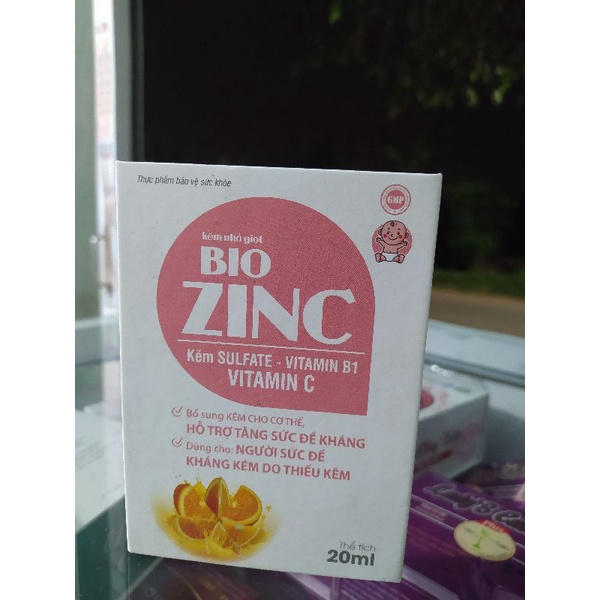 kẽm nhỏ giọt bio zinc