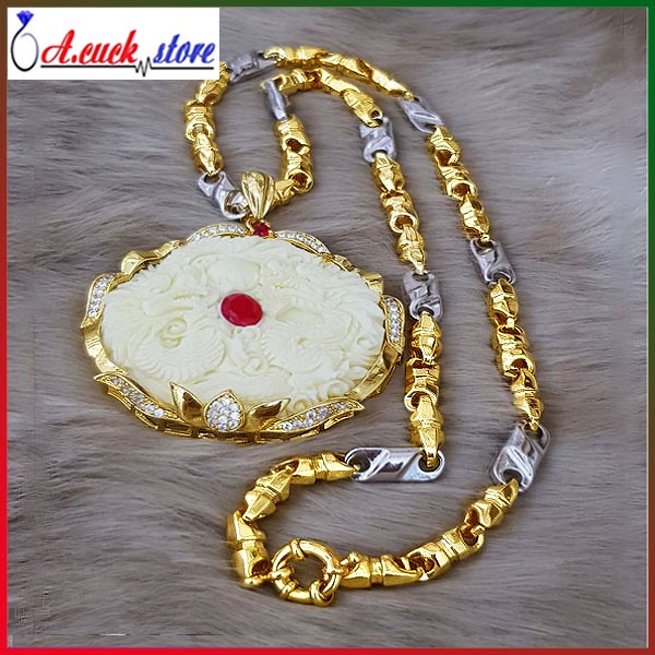 Vòng cổ nam, dây chuyền, trang sức nam mạ vàng. sang trọng ,đẳng cấp phù hợp tiệc và đi dạo phố