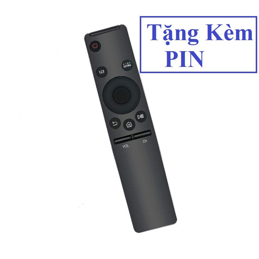 Remote Điều khiển Tivi Samsung 4k Smart cong - tặng pin chính hãng -Bh đổi mới