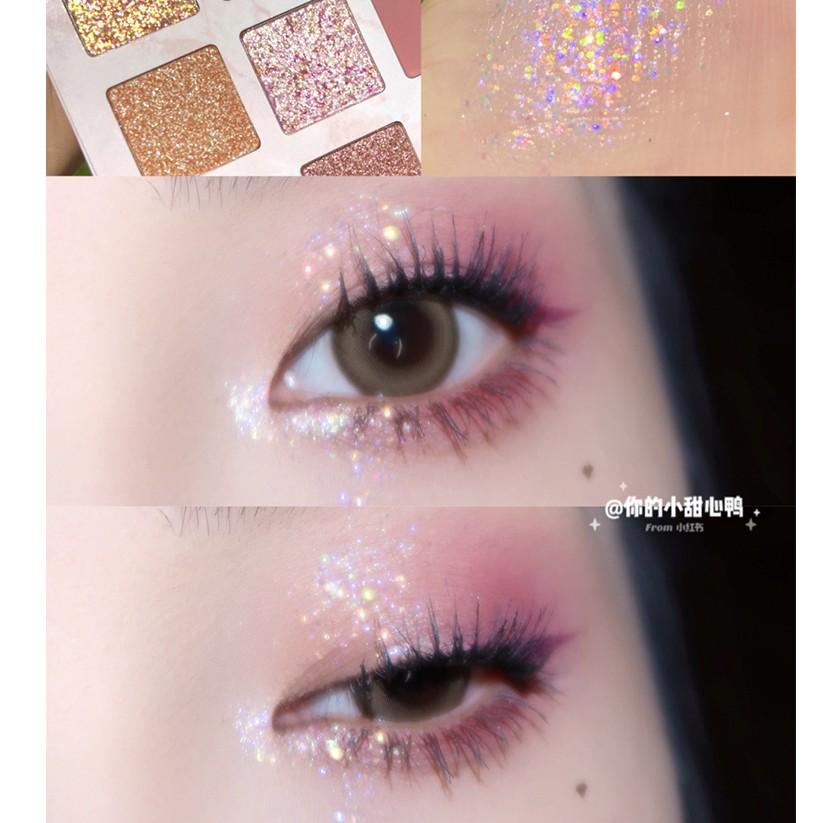 Bảng Phấn Mắt 12 Ô Nhũ Trendy CoCo Marble Vỏ Vân Đá | BigBuy360 - bigbuy360.vn