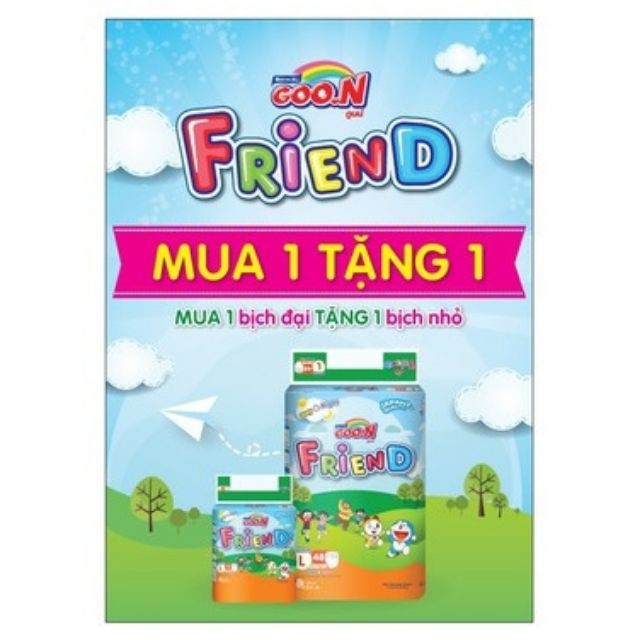 Tã Quần Goon Friend Gói Siêu Đại M58/L48/XL42/XX34 miếng chính hãng