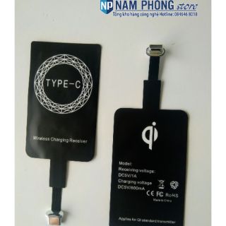 Miếng dán sạc không dây Type-C
