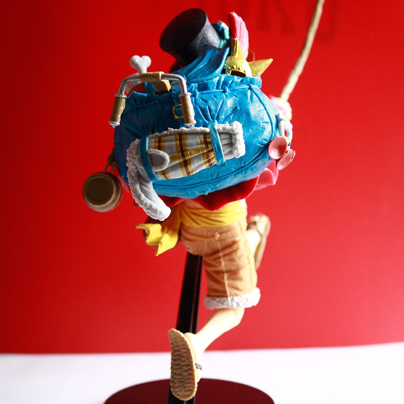 Mô hình luffy phiên bản mũ tưởng niệm sabo, ace - One piece