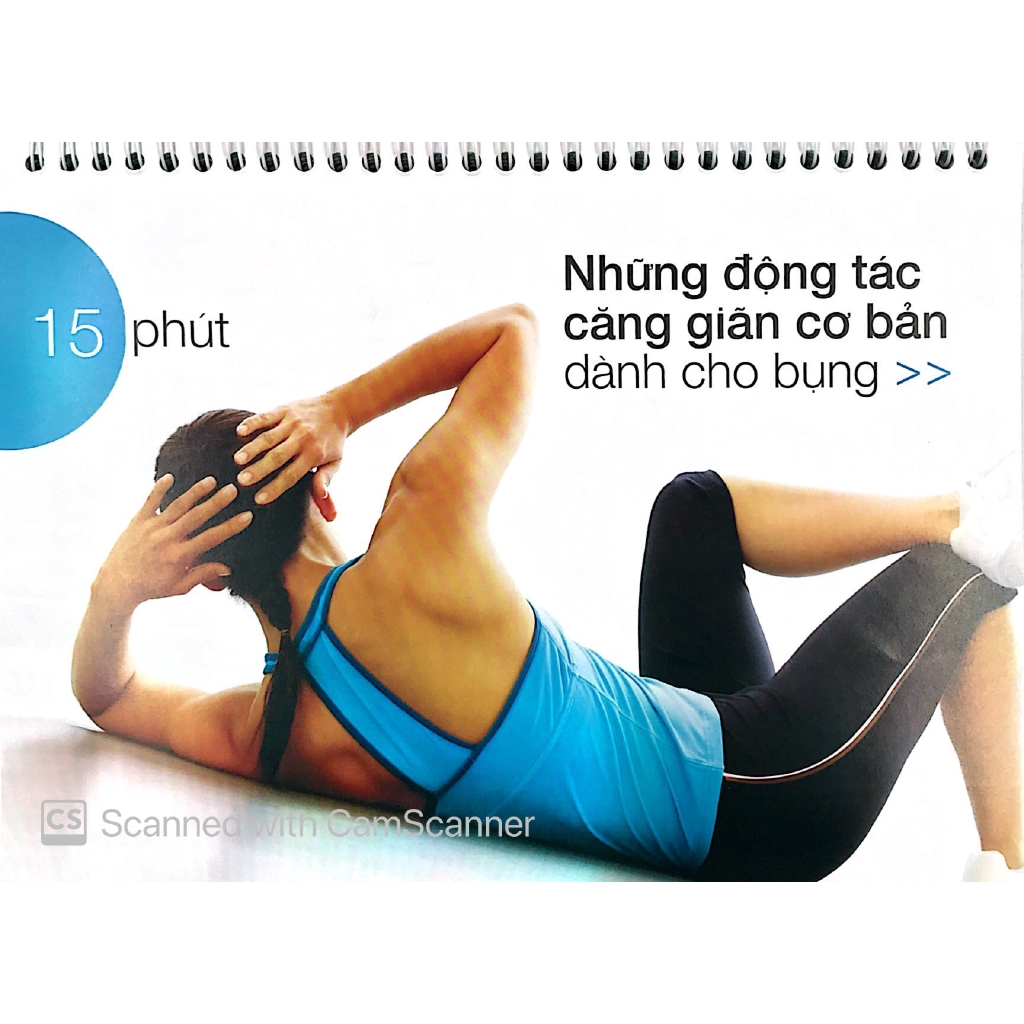 Sách - 15 Phút Tập Bụng (Kèm 1 DVD)