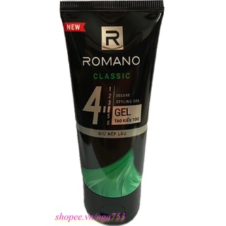 Gel Vuốt Tóc 150g Romano Classic Giữ Nếp Lâu, Chính Hãng Shop 99k Cung Cấp.