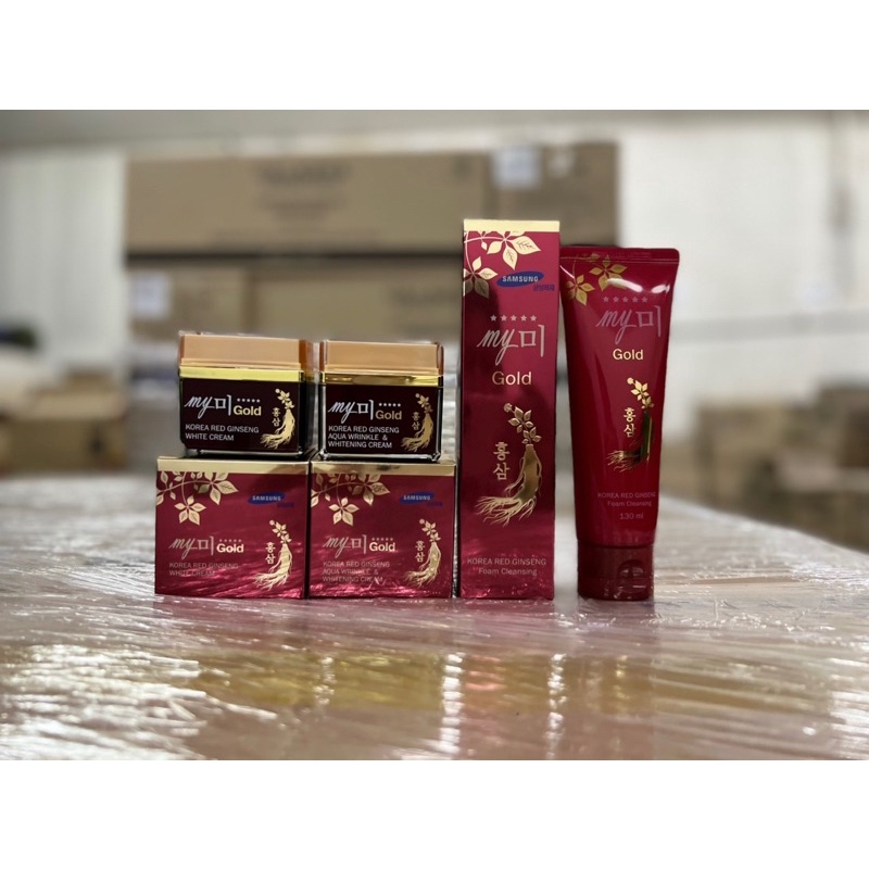 Kem Sâm Hàn Quốc My Gold Korea Red Ginseng White Cream 50ml