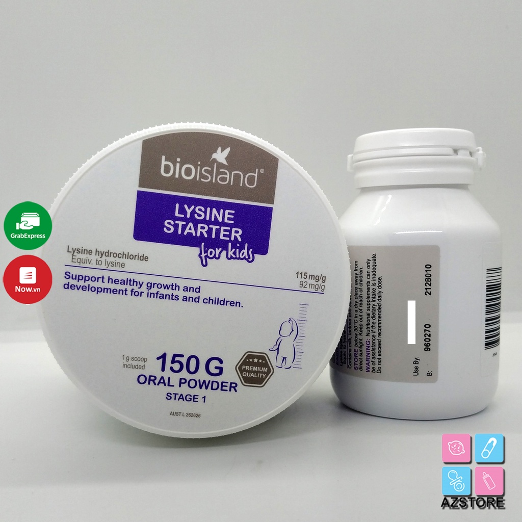 Bio Island Lysine tăng chiều cao - Lysine Starter / Lysine step up cho bé