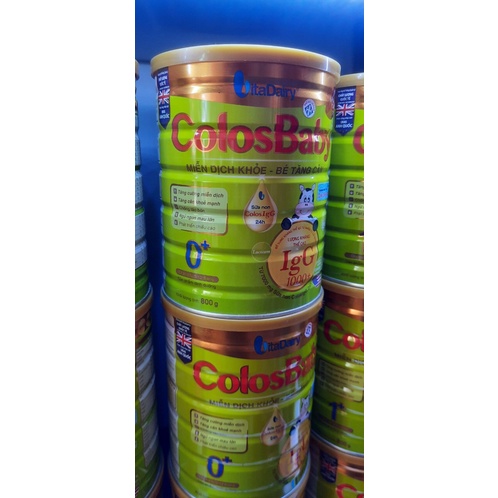 Colosbaby 0+, 1+,2+, quét mã QR tích quà