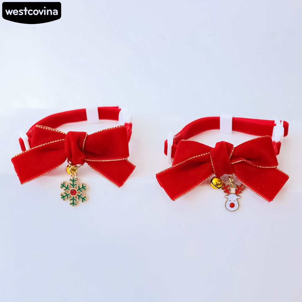 Vòng Cổ Gắn Chuông Hình Bướm Dễ Thương Cho Thú Cưng