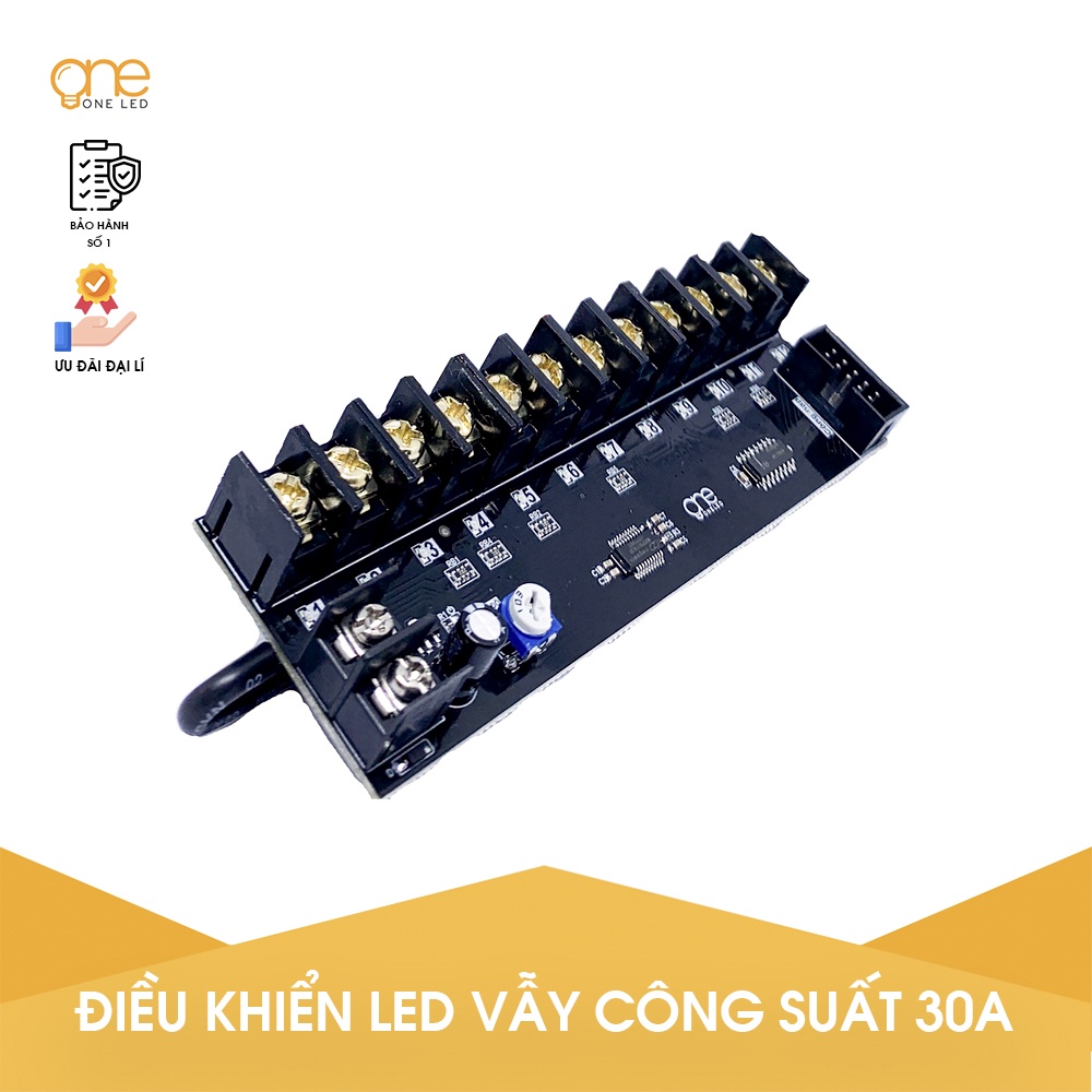 Mạch điều khiển LED vẫy quảng cáo 4 kênh, 6 kênh, 8 kênh, 12 kênh, 16 kênh, 24 kênh 30A