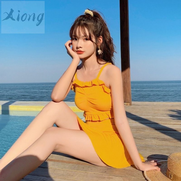 Đồ Bơi Hai Mảnh Phong Cách Hàn Quốc Quyến Rũ Dành Cho Nữ | BigBuy360 - bigbuy360.vn